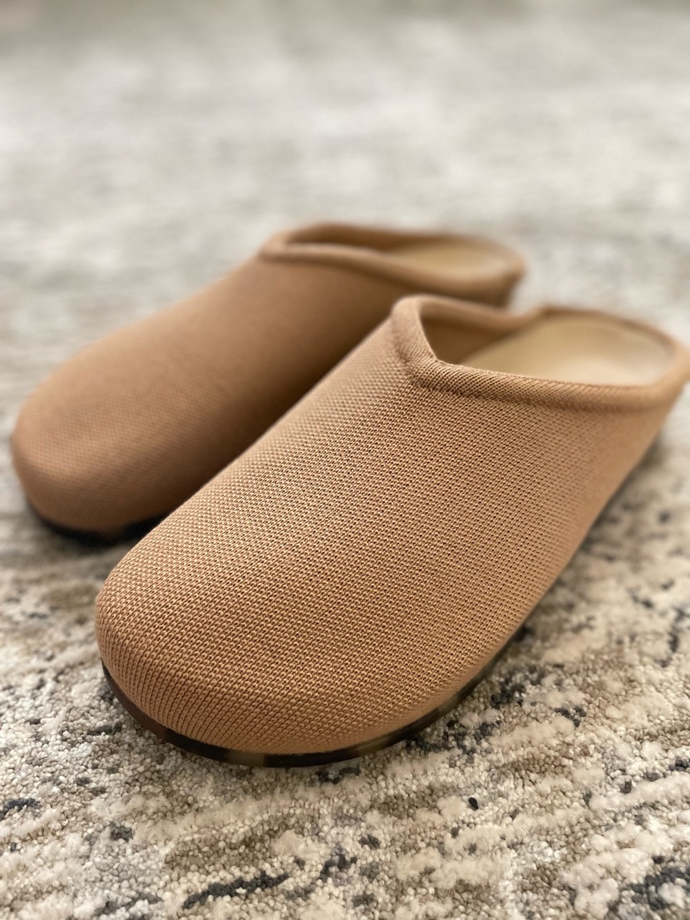Rothy’s the casual clog size 11 butternut merino wool beige - Picture 3 of 6